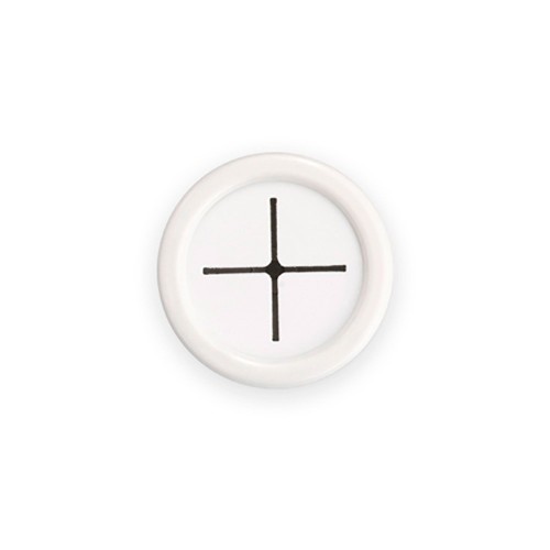 Colgador Adhesivo Redondo Blanco INOFIX