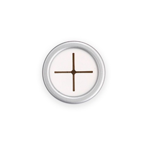 Colgador Adhesivo Redondo Acabado Cromo Mate INOFIX