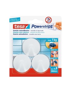 Adhesivo Doble Cara Circular Soporta1kg Blanco TESA