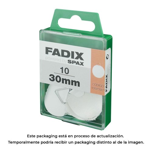 Colgante Autoadhesivo 30mm Caja 10 Unidades FADIX