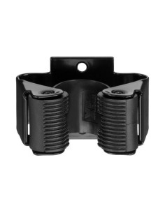 Colgador Adhesivo Acero Templado Para Mango 20-26mm Negro Mate INOFIX