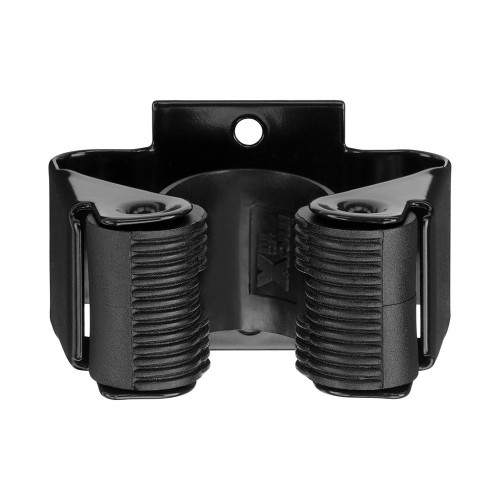 Colgador Adhesivo Acero Templado Para Mango 20-26mm Negro Mate INOFIX