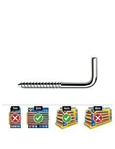 Alcayata Acero Zincado 2.4x30mm Caja 500 Unidades CELO