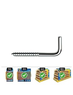 Alcayata Zincada 3x50mm Caja 250 Unidades CELO