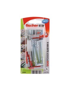 Tacos Con Alcayatas Nylon 8x40mm FISCHER