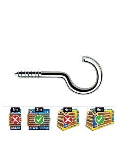 Hemrilla Acero Zincado 2.1x25mm Caja 500 Unidades CELO