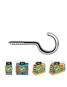 Hembrilla Zincada 2.7x40mm 500 Unidades CELO