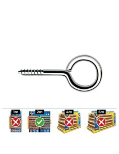 Hembrilla Cerrada Acero Zincado 2.1x25mm Caja 500 Unidades CELO