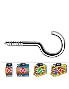 Hemrilla Metálica 4.5x90mm Zincado 200 Unidades CELO