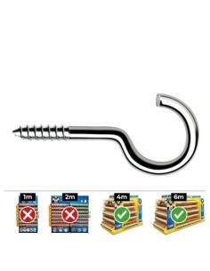 Hemrbilla Acero Zincado 4.5x80mm 200 Unidades CELO