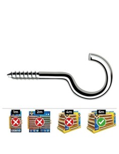 Hembrilla Zincada 4.5x70mm 250Unidades CELO