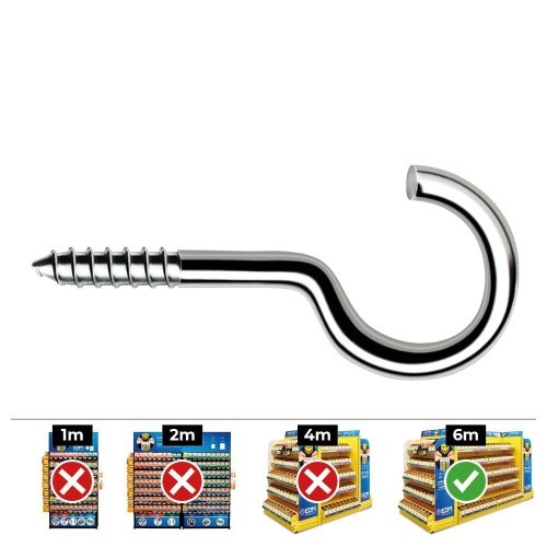 Hembrilla Zincada 4.5x70mm 250Unidades CELO