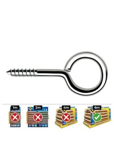 Hemrilla Cerrada Acero Zincado 3.0x40mm 500 Unidades CELO