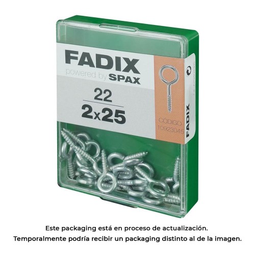 Hembrilla Cerrada Cinc 2.0x25mm Caja 22 Unidades FADIX