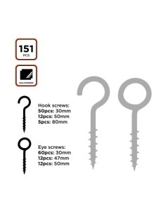 Surtido Hembrillas 151 Unidades BLACK+DECKER 2