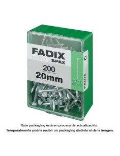 Clavo Acero 2.4x20mm Caja 200 Unidades FADIX