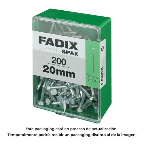 Clavo Acero 2.4x20mm Caja 200 Unidades FADIX