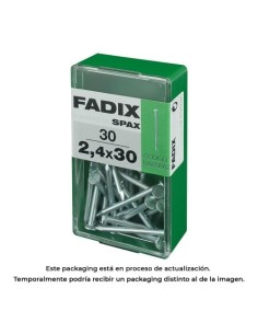 Clavo Acero 2.4x30mm 30 Unidades FADIX