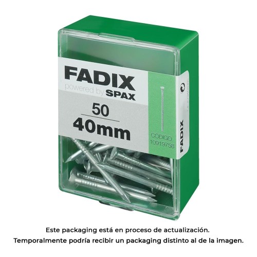 Clavo Acero 2.7x40mm 50 Unidades FADIX