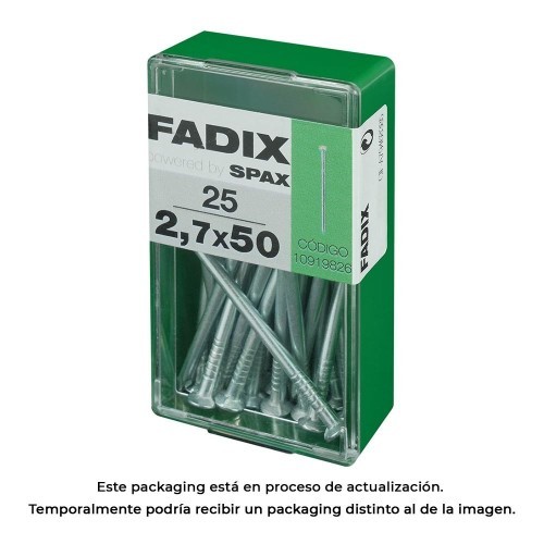 Clavo Acero 2.7x50mm 25 Unidades FADIX