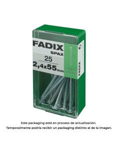 Clavo Acero 2.4x55mm 25 Unidades FADIX