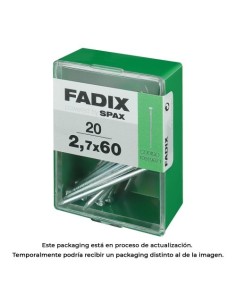 Clavo Acero 2.7x60mm 20 Unidades FADIX