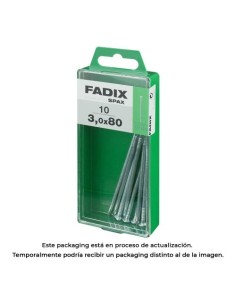 Clavo Acero 3.0x80mm 10 Unidades FADIX