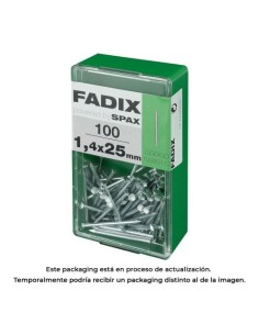Clavo Acero 1.4x25mm 100 Unidades FADIX