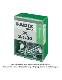 Clavos Acero 2.5x30mm Caja 30 Unidades FADIX