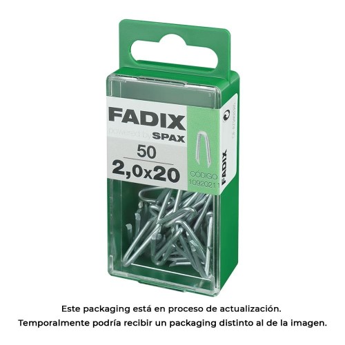 Grampillones Cinc 2.0x20mm 50 Unidades FADIX