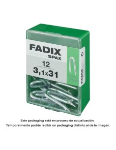 Caja Grampillones Cinc 3.1x31mm 12 Unidades FADIX