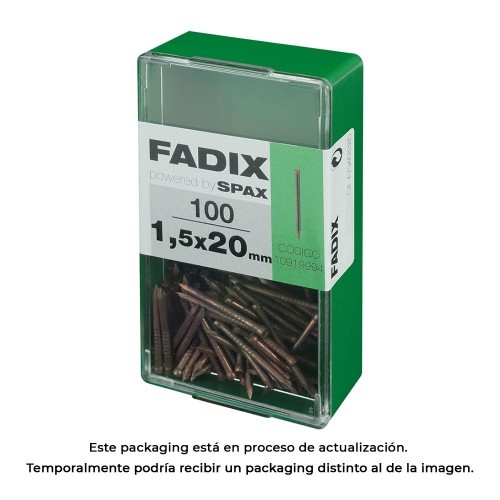 Clavo Acero 1.5x20mm 100 Unidades FADIX