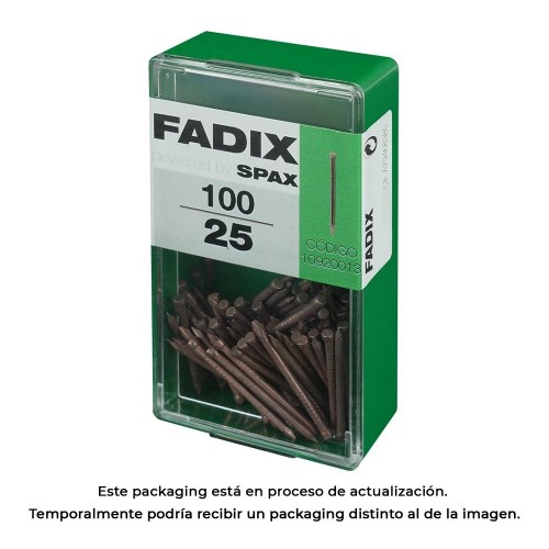 Clavo Acero 1.5x25mm 100 Unidades FADIX