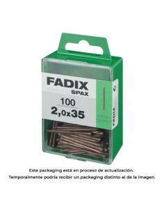 Clavo Acero 2.0x35mm Caja 100 Unidades Rodapié FADIX