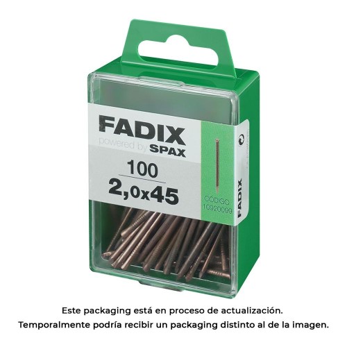 Clavo Acero 2.0x45mm 100 Unidades FADIX