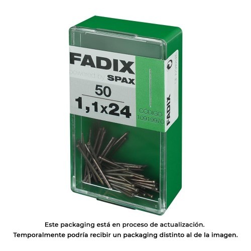 Clavo Moldura Acero 1.1x24mm 50 Unidades FADIX Clavo Moldura Acero 1.1x24mm 50 Unidades FADIX