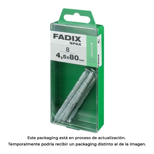 Clavo Acero Estriado 4.5x80mm 8 Unidades FADIX