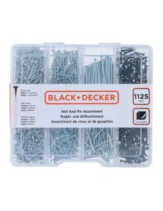 Clavos Surtido 1125 Unidades BLACK+DECKER