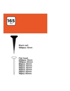 Surtido De Clavos Acero 975Piezas Black+Decker 2