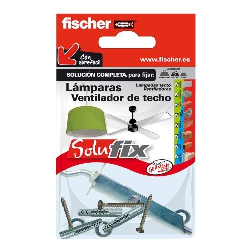Kit Montaje Lámparas Ventiladores Techo Tornillería Fischer