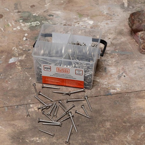 Tornillos Para Madera Acero Surtido BLACK+DECKER