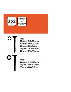 Tornillos Para Madera Cabeza Philips Surtido BLACK+DECKER 2