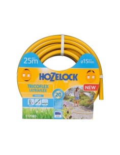 Manguera PVC 25m 15mm Flexible Antidoblez UV Resistente HozeLock