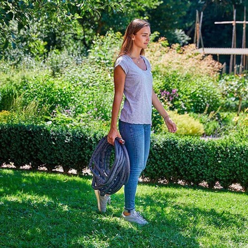 Kit Manguera Textil 15m Ø13mm Gris Con Conectores Gardena Kit Manguera Textil 15m Ø13mm Gris Con Conectores Gardena
