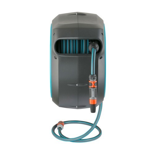 Portamangueras Automático 15m Azul Turquesa Accesorios Incluidos Gardena Portamangueras Automático 15m Azul Turquesa Accesorios Incluidos Gardena