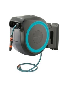 Portamangueras Automático 25m Azul Turquesa Accesorios GARDENA
