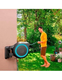 Portamangueras Automático 25m Azul Turquesa Accesorios GARDENA 2