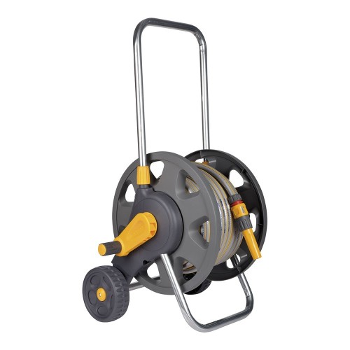 Carro Portamangueras Con Ruedas Manguera 30m 15mm Accesorios HOZELOCK