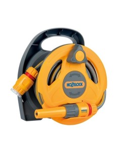 Carrete Para Manguera Plástico 10m Con Accesorios Gris HOZELOCK