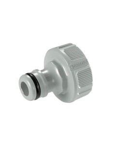 Adaptador Macho Polipropileno 16.7mm Rosca Hembra 21mm Anti UV GARDENA